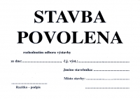 Stavební povolení II.